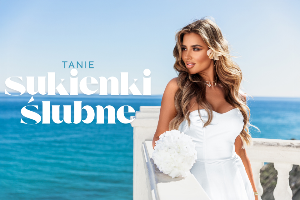 tanie sukienki ślubne